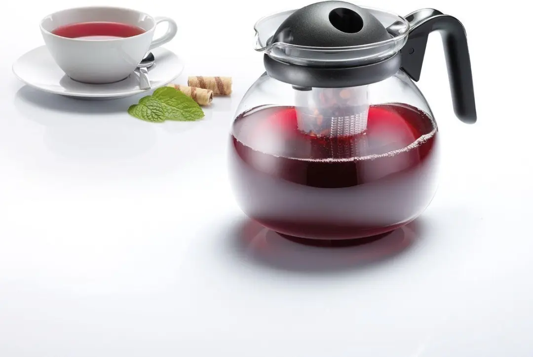 Westmark Tea Time Theepot Glas 1,5L - Transparant