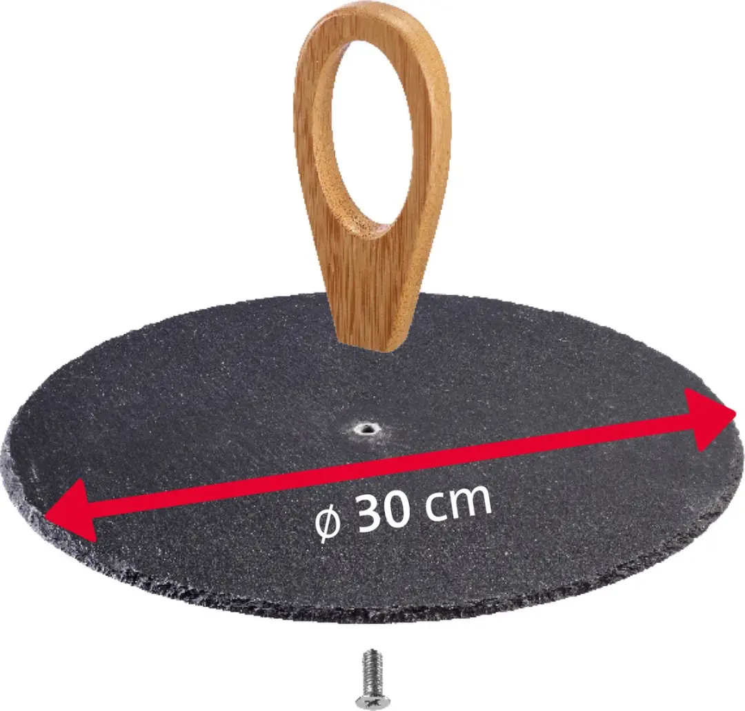Westmark Serveerplateau Tapas Leisteen - Ø30cm