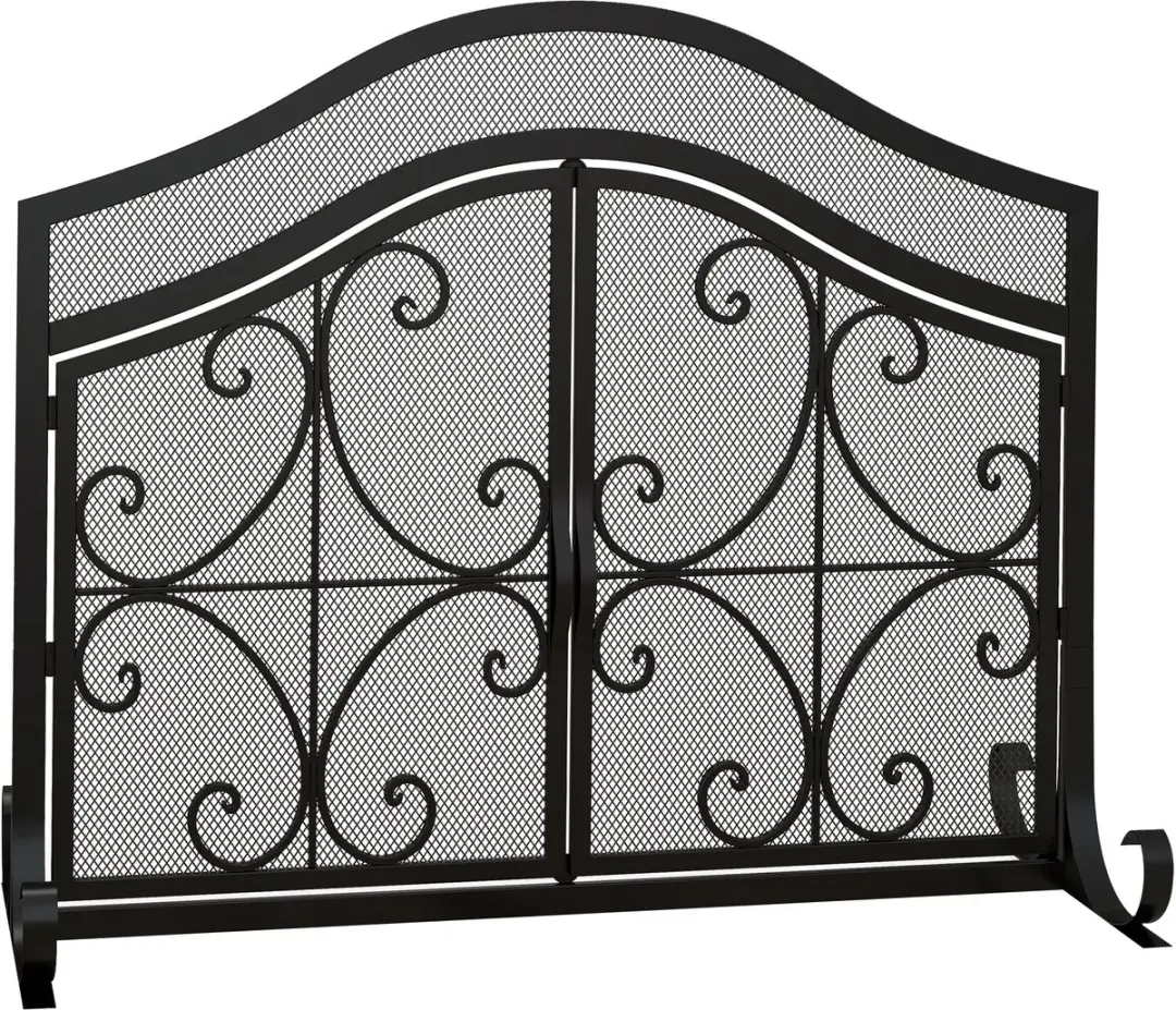 Homcom Haardscherm 105x40x80,5cm