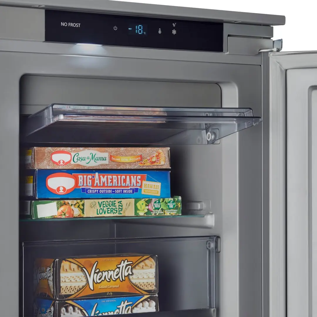 Inventum IVR1786GS Inbouw Vriezer 200L - 7 Lades Grijs