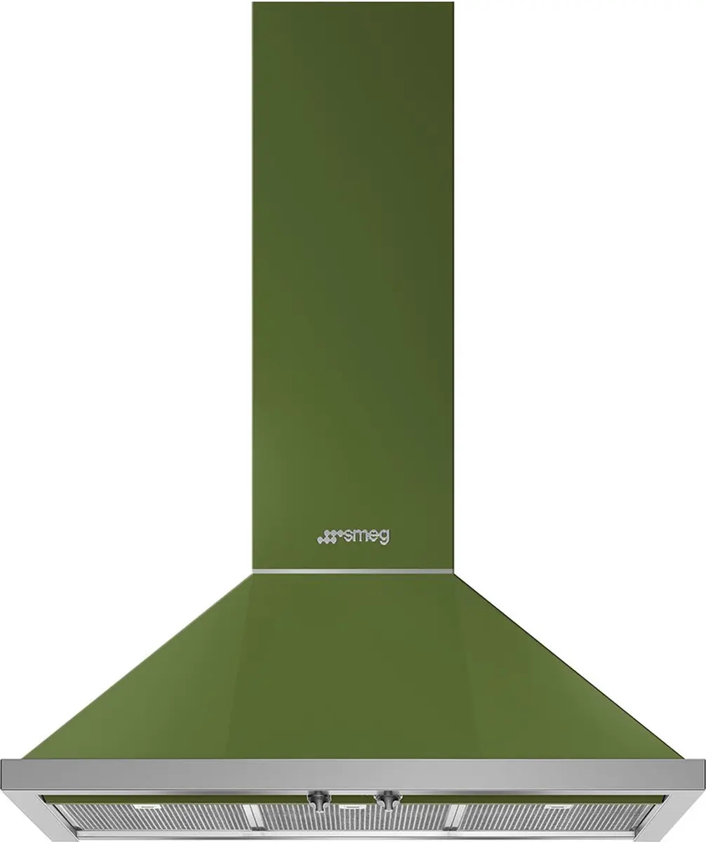Smeg KPF9OG Afzuigkap Groen