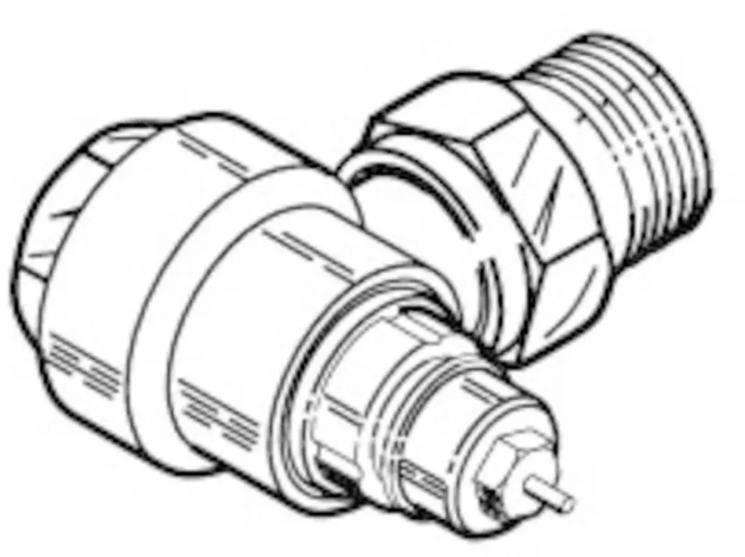 Danfoss Ventielhuis RA-G 25 R 1/1 Hoek