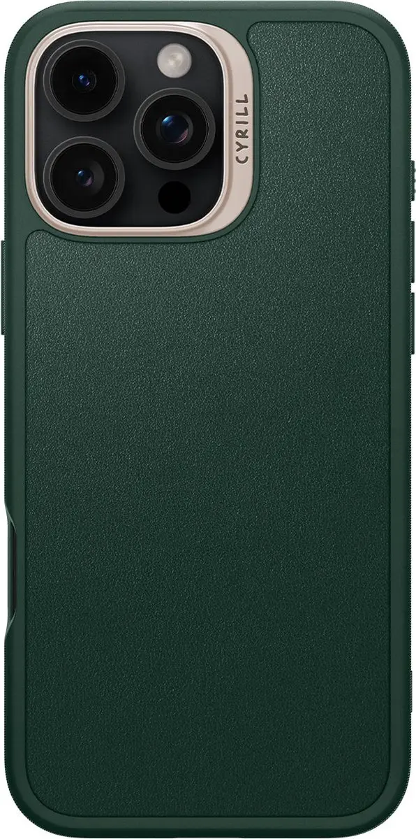 Spigen Cyrill Kajuk Mag Hoesje ACS08407 - iPhone 16 Pro - Groen