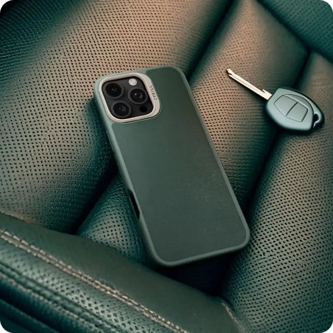 Spigen Cyrill Kajuk Mag Hoesje ACS08407 - iPhone 16 Pro - Groen