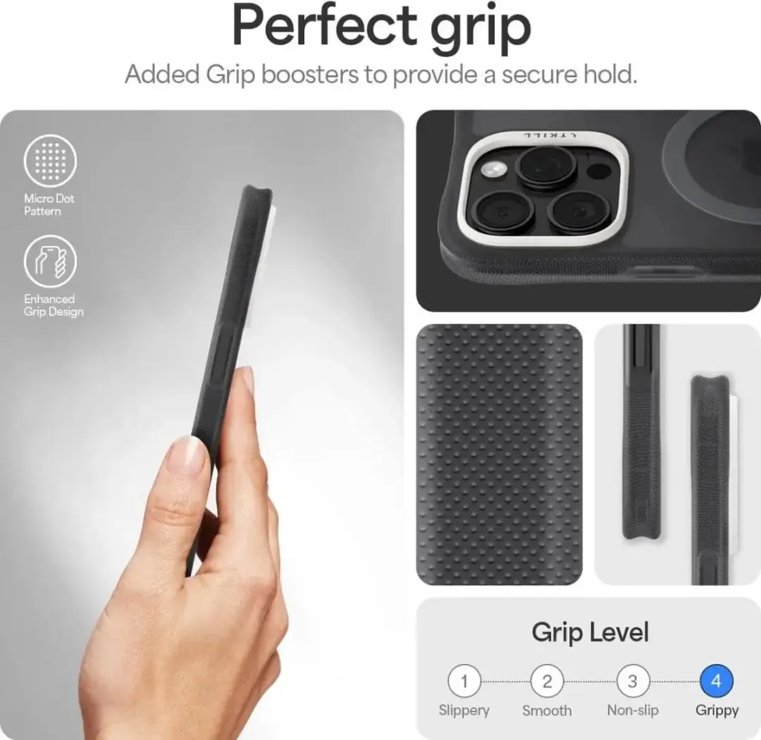 Spigen Hoesje ACS08244 iPhone 16 Pro Max - Grijs