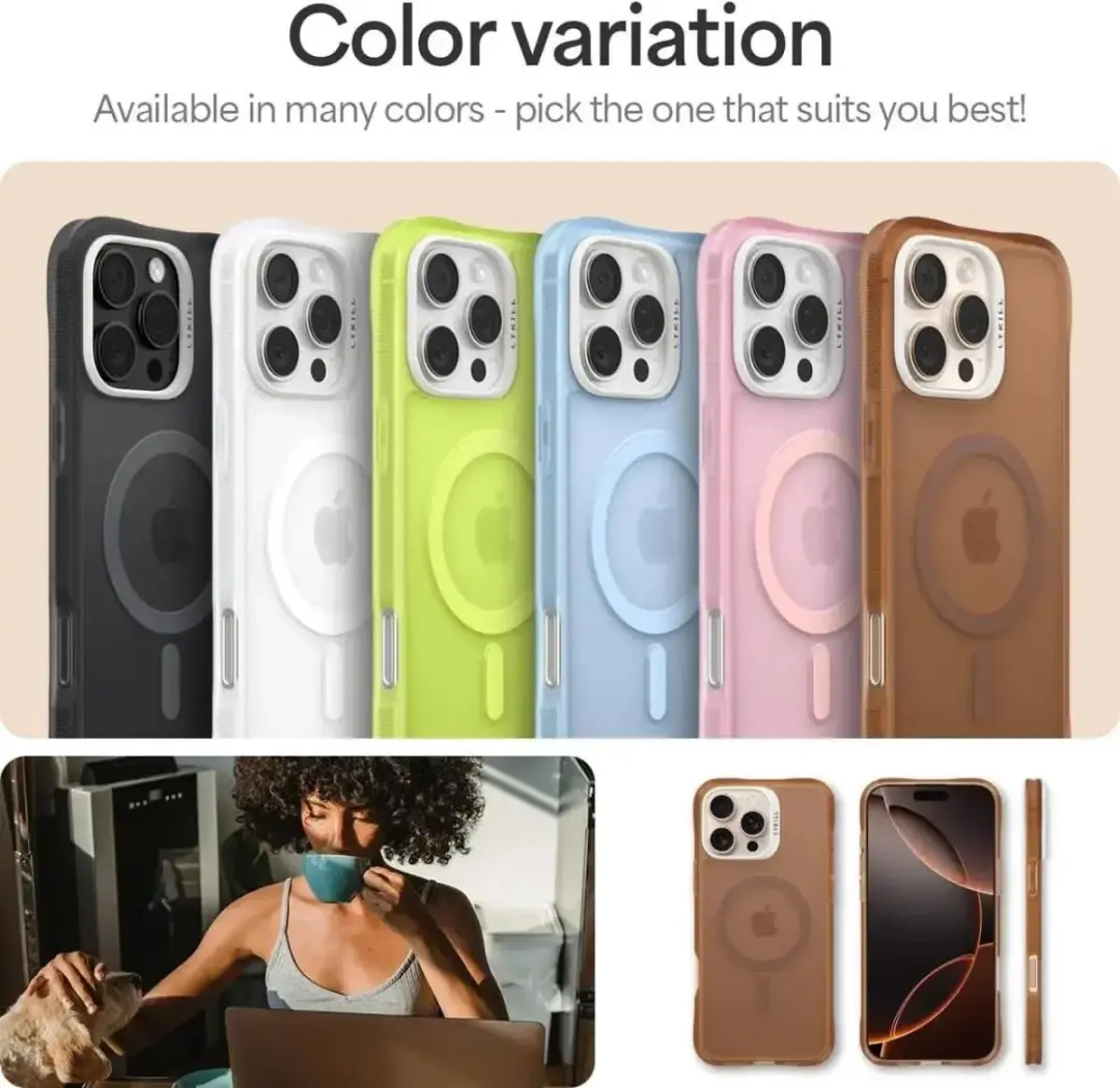 Spigen Hoesje ACS08246 iPhone 16 Pro Max - MagSafe - Bruin