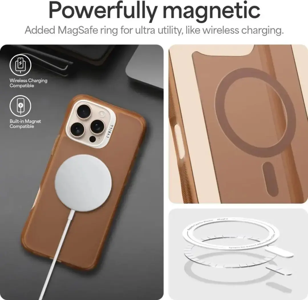 Spigen Hoesje ACS08246 iPhone 16 Pro Max - MagSafe - Bruin - afbeelding 6 van 6