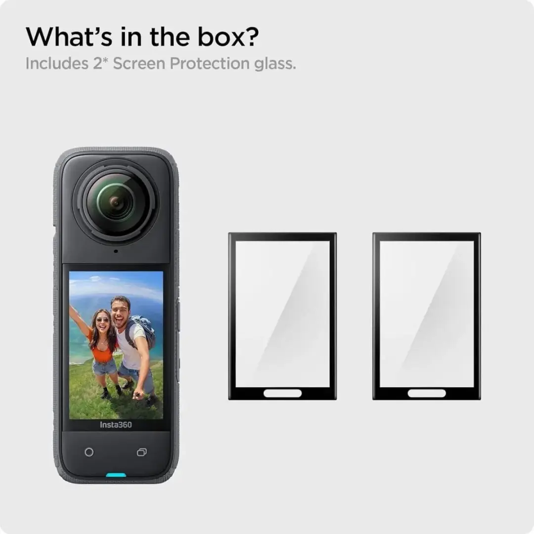 Spigen Glas tR Slim Screen Protector - 2 Stuks - Insta360 X4