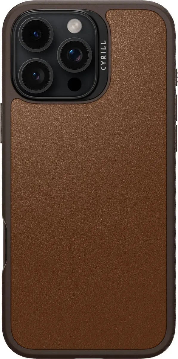 Spigen Cyrill Kajuk Mag Hoesje iPhone 16 Pro - Bruin - ACS08406