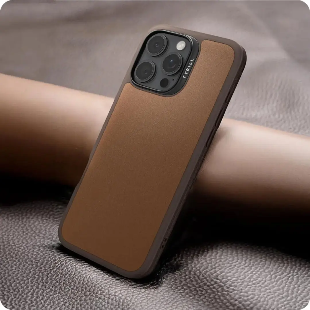 Spigen Cyrill Kajuk Mag Hoesje iPhone 16 Pro - Bruin - ACS08406