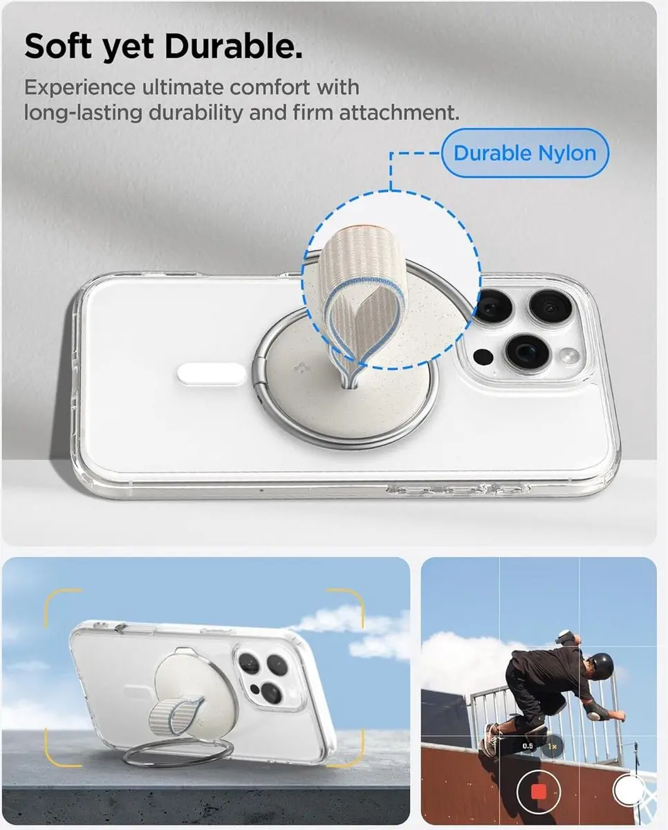 Spigen Universele MagSafe Ringhouder - Beige - afbeelding 6 van 6