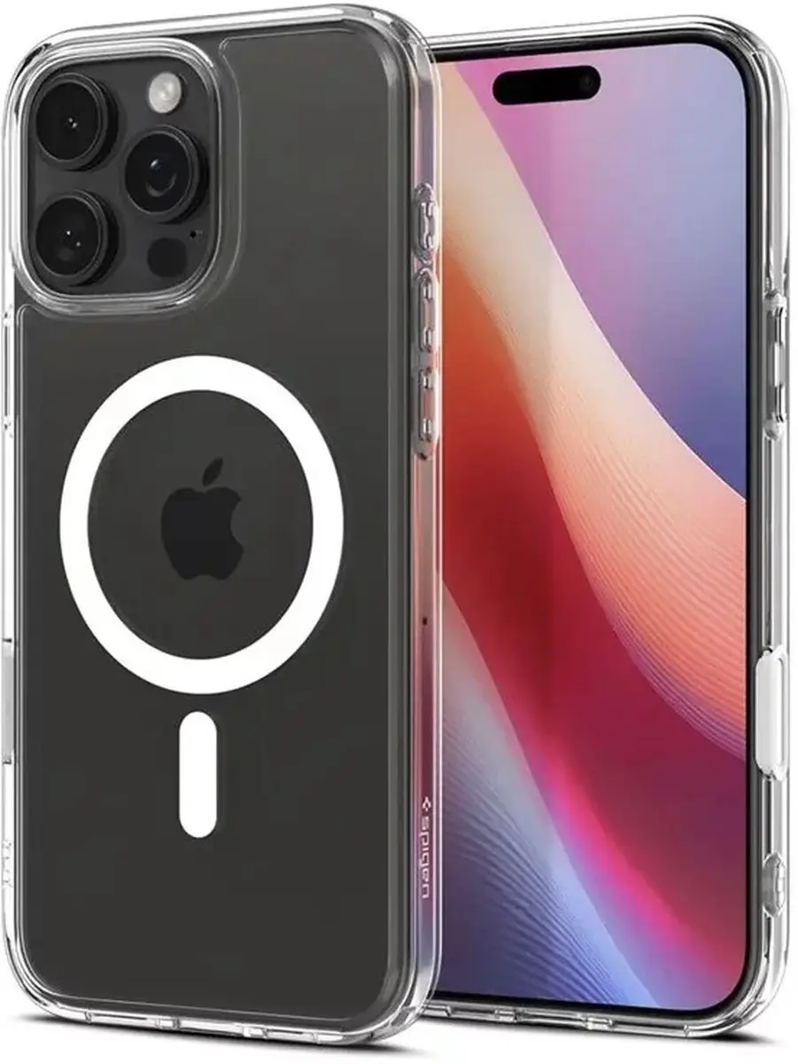 Spigen Ultra Hybrid T MagFit Hoesje iPhone 16 Pro - MagSafe - Wit - afbeelding 6 van 6