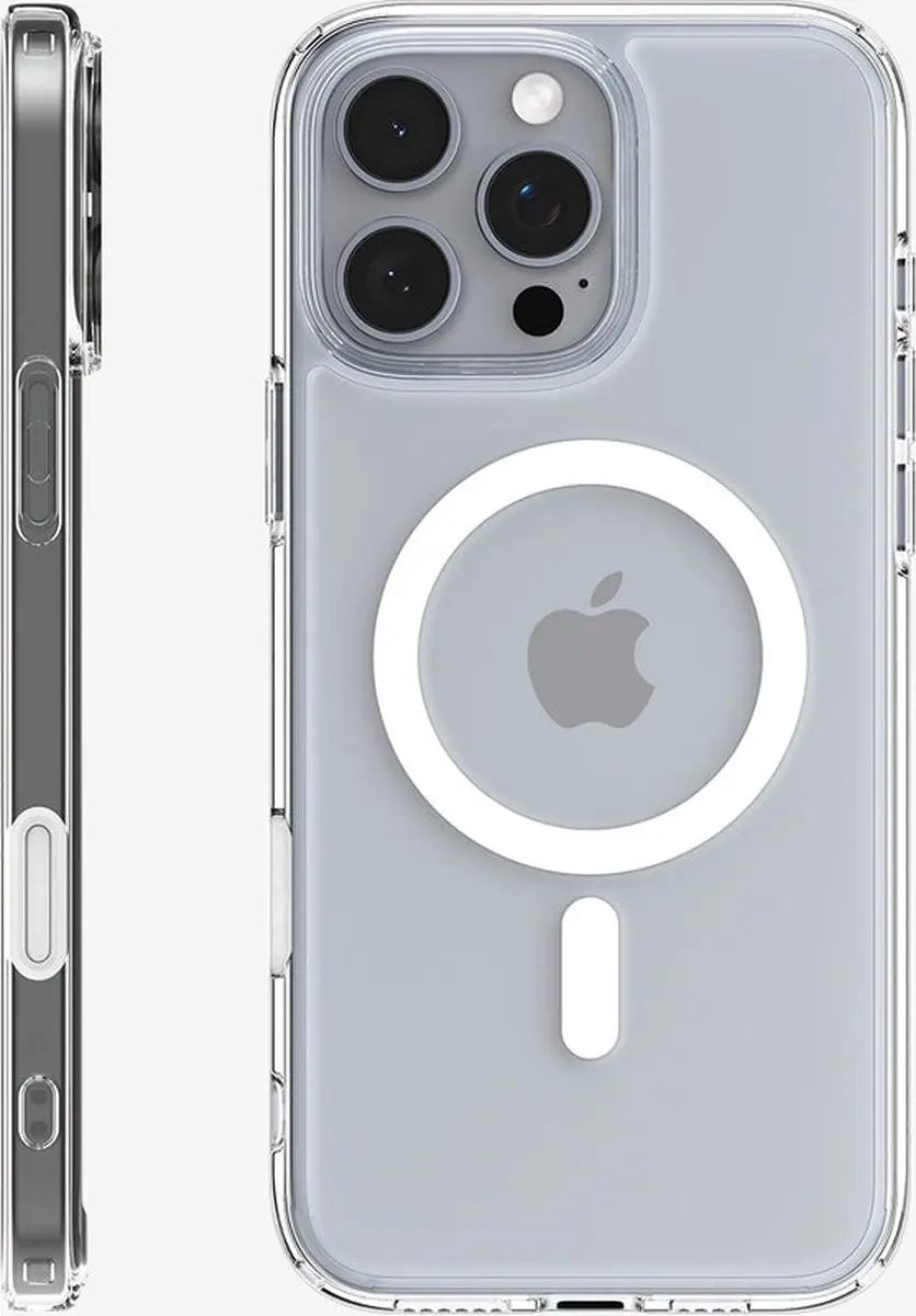 Spigen Ultra Hybrid T MagFit Hoesje iPhone 16 Pro - MagSafe - Wit