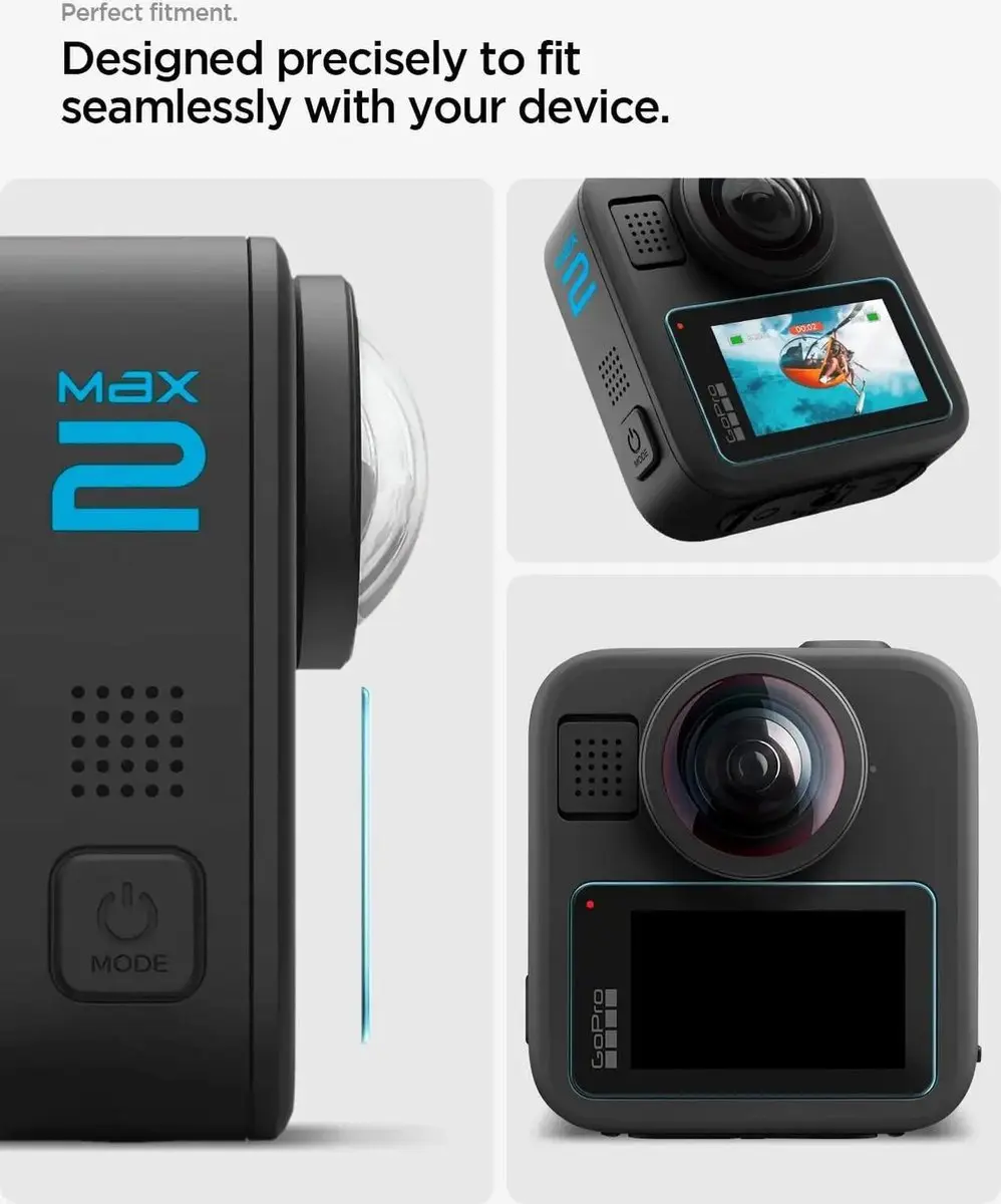 Spigen Glass tR Slim Screenprotector GoPro Max 2 - 2 Stuks
