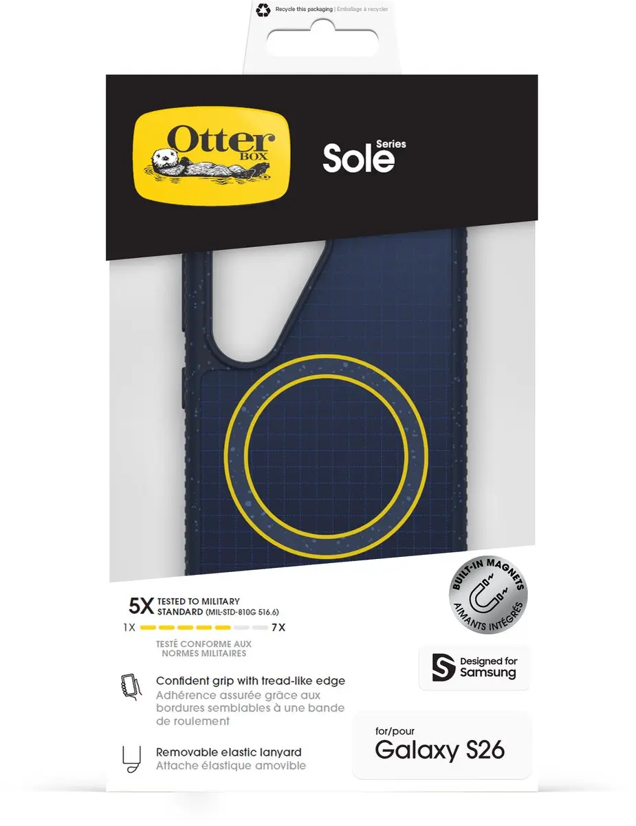 OtterBox Sole Series Hoesje 77-000055 - Samsung Galaxy S26 - MagSafe - Blauw