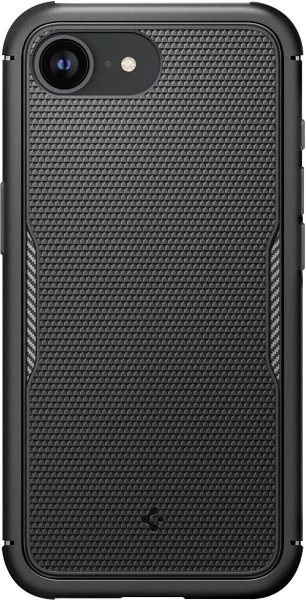 Spigen Core Armor MagFit BACK-214943 Hoesje - iPhone 16/17 - Zwart