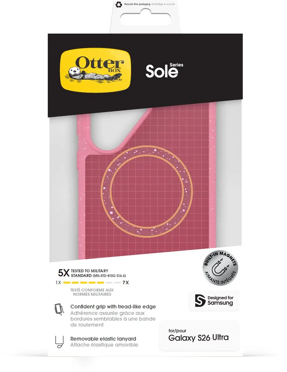 OtterBox Sole Series Hoesje 77-000060 - Samsung Galaxy S26 Ultra - MagSafe - Roze