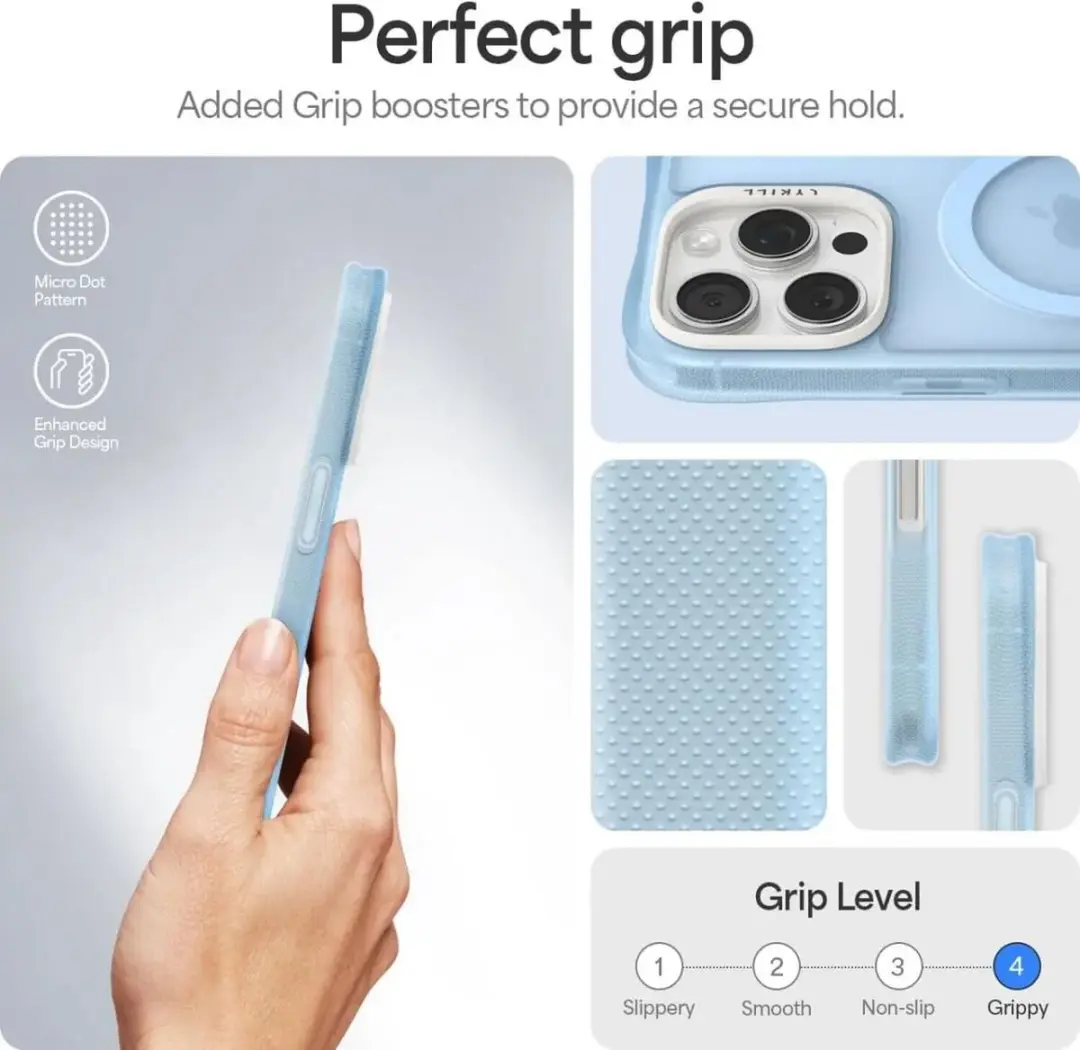 Spigen Hoesje ACS08248 iPhone 16 Pro Max - Blauw - MagSafe - afbeelding 6 van 6