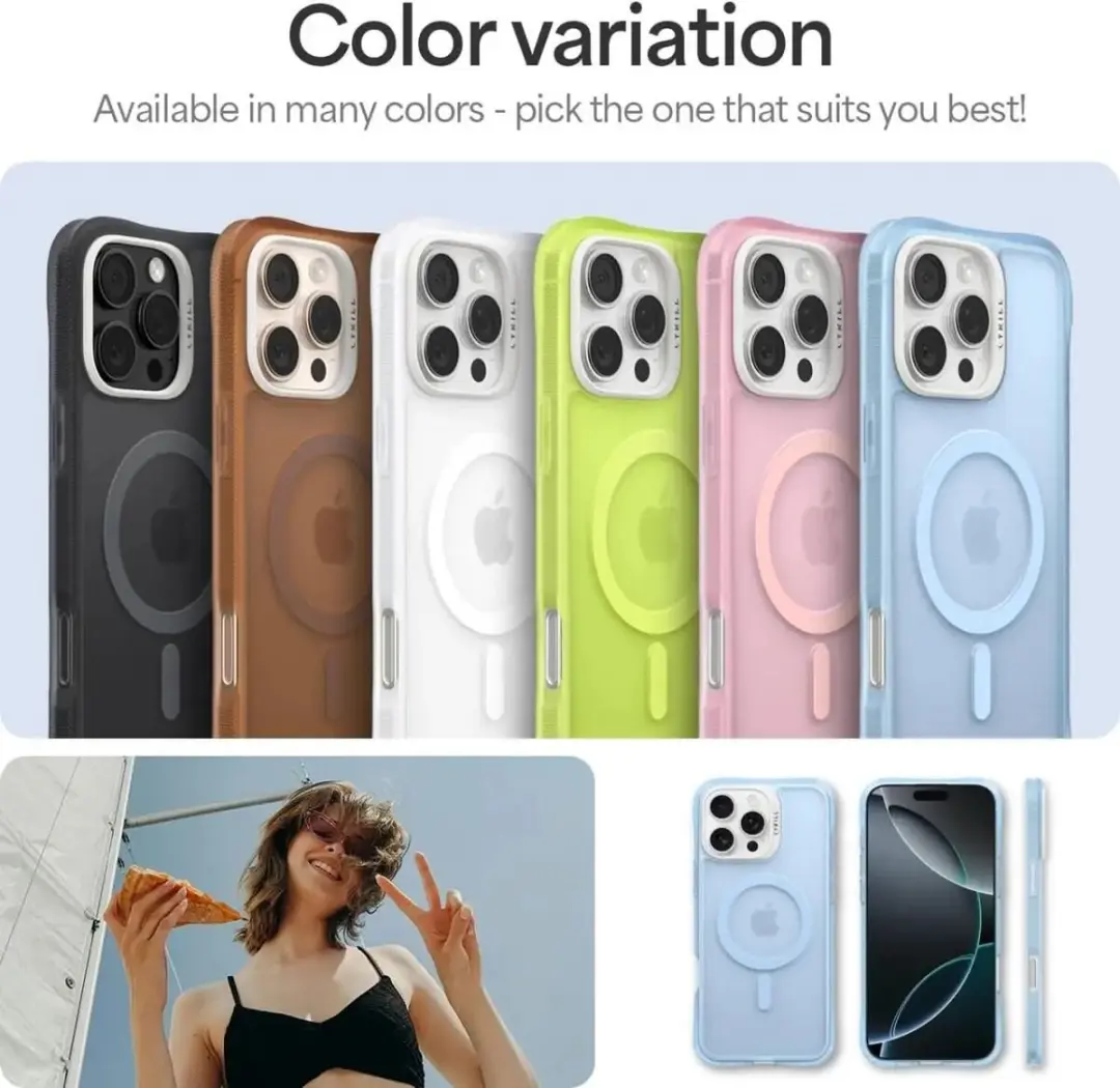 Spigen Hoesje ACS08248 iPhone 16 Pro Max - Blauw - MagSafe