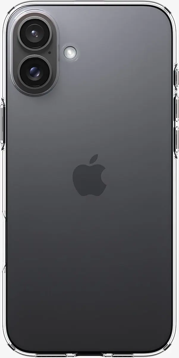 Spigen Crystal Flex Hoesje iPhone 16 - Transparant