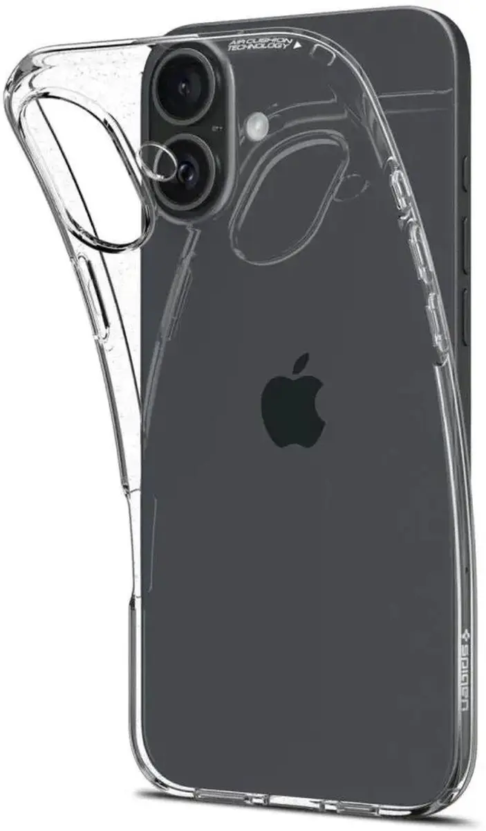 Spigen Crystal Flex Hoesje iPhone 16 - Transparant