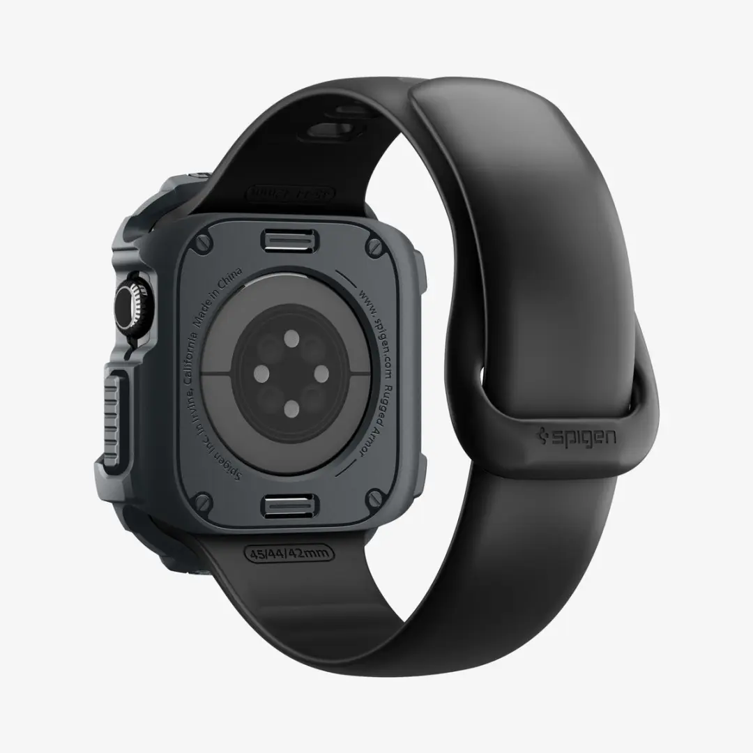 Spigen Rugged Armor 2 Hoesje - Apple Watch 10/11 46mm - Matte Grijs