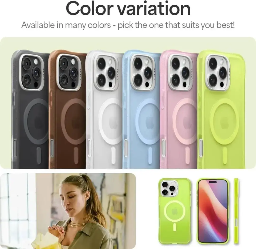 Spigen Hoesje ACS08253 iPhone 16 Pro - MagSafe - Groen