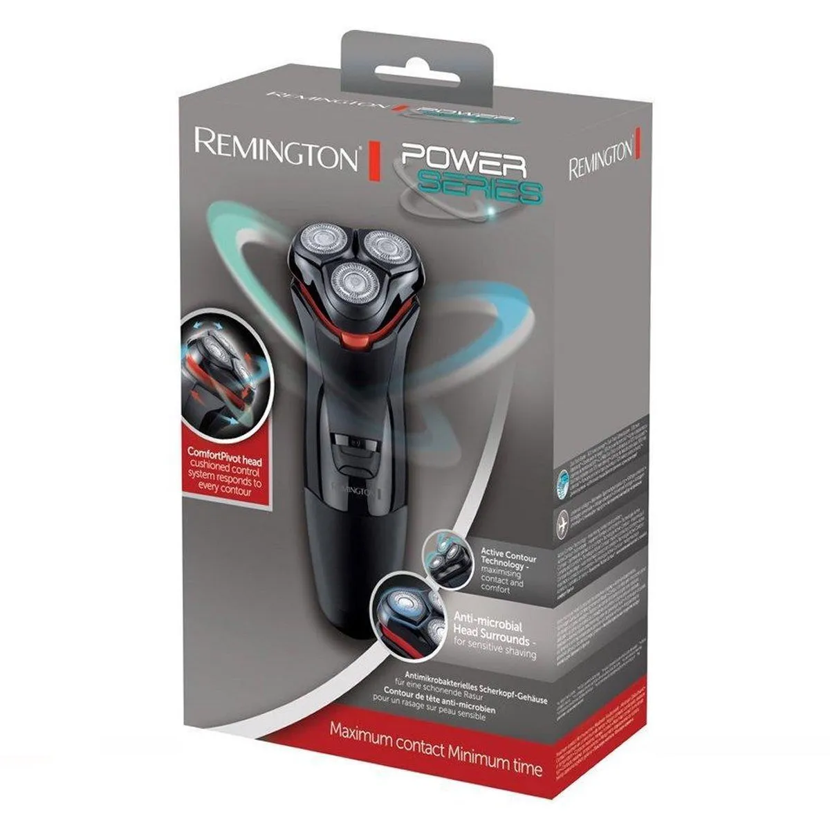 Remington PR1330 PowerSeries Scheerapparaat 3 Mesjes - Zwart
