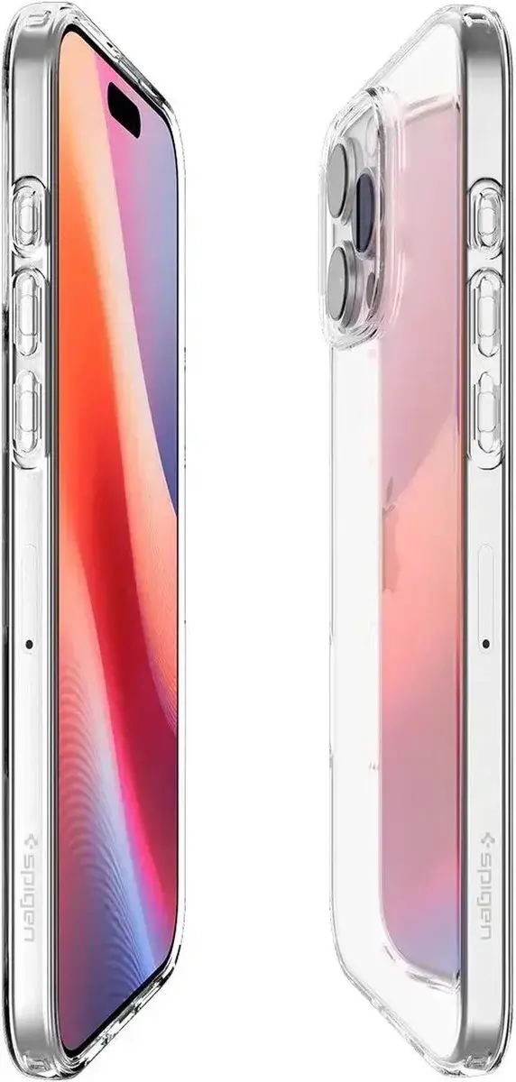 Spigen Crystal Flex Hoesje iPhone 16 Pro Max - Transparant - afbeelding 6 van 6