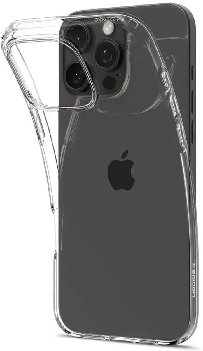 Spigen Crystal Flex Hoesje iPhone 16 Pro Max - Transparant