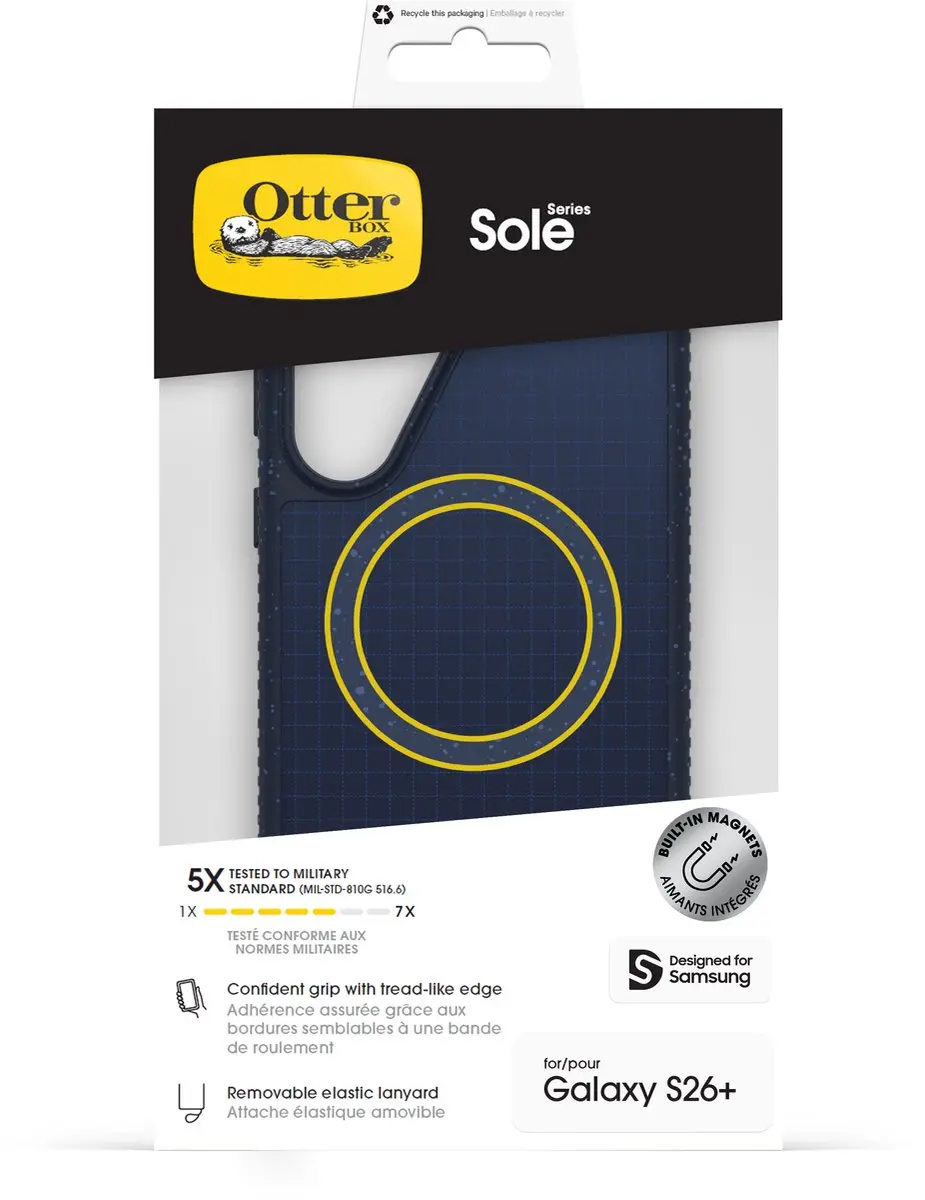 OtterBox Sole Series 77-000056 Hoesje - Samsung Galaxy S26 Plus - MagSafe - Blauw