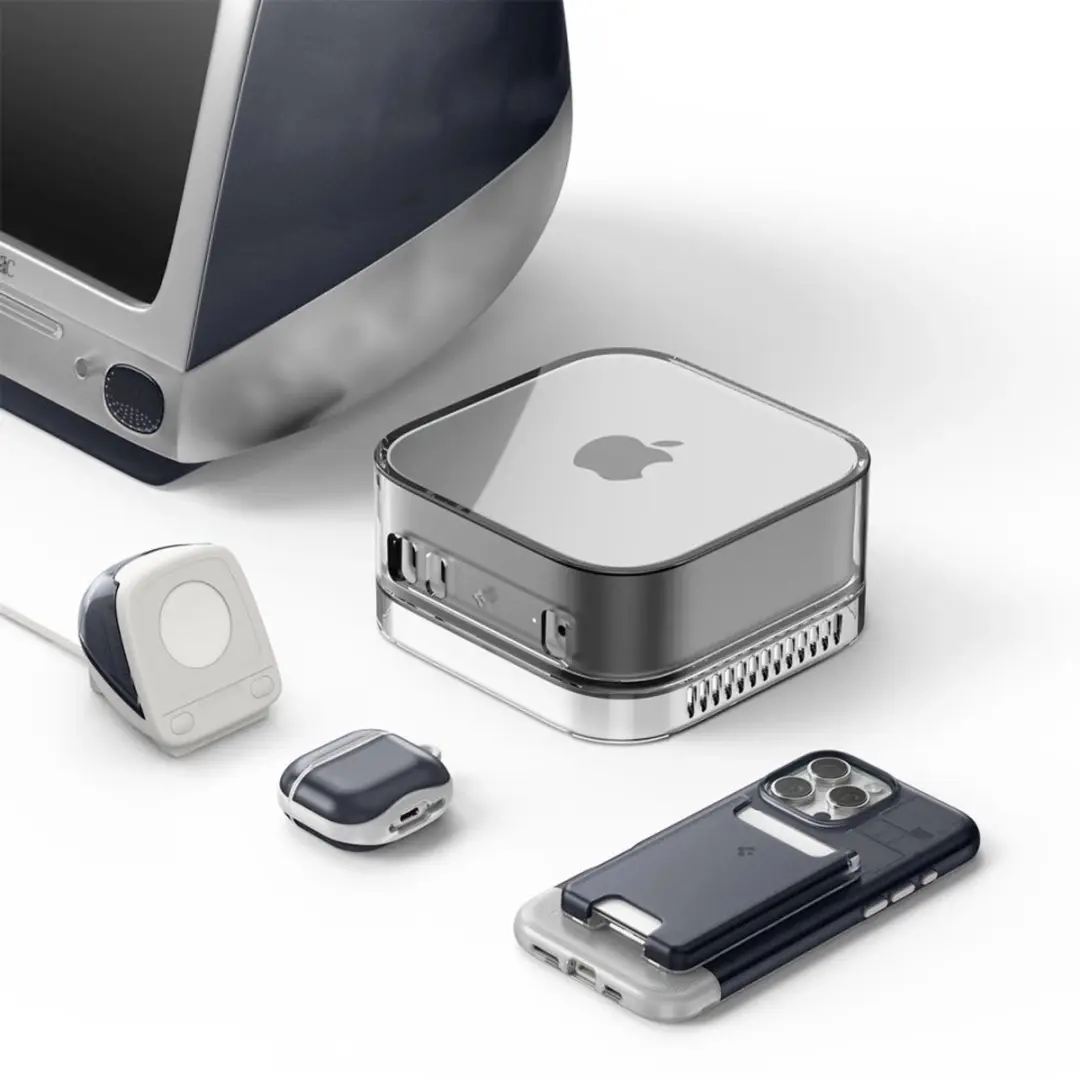 Spigen Classic C1 Smartwatch Houder - Apple Watch - Grijs