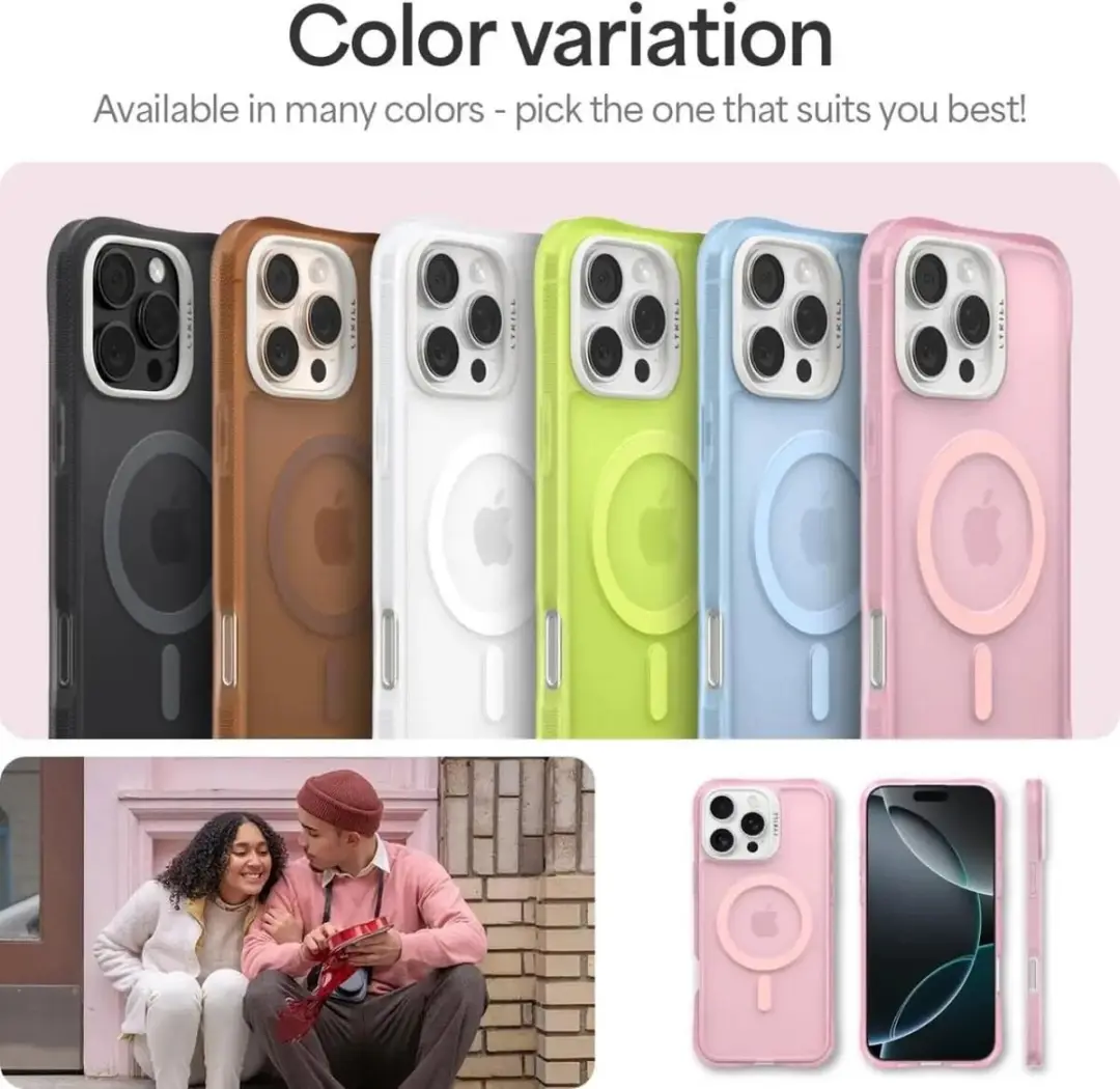 Spigen Hoesje ACS08247 iPhone 16 Pro Max - MagSafe Roze