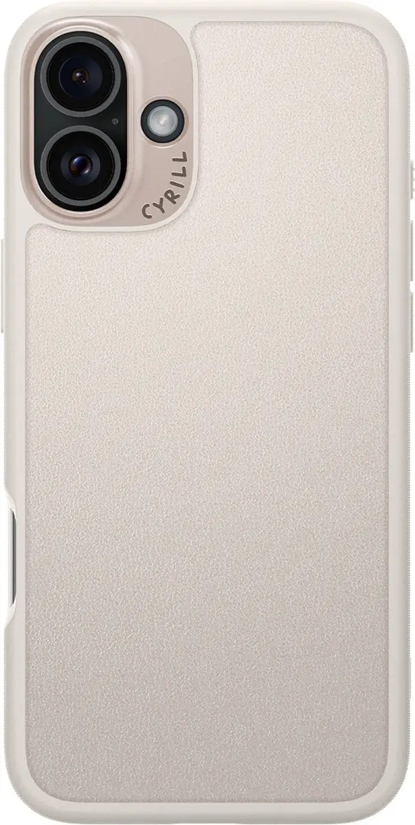 Spigen Cyrill Kajuk Mag Hoesje iPhone 16 Plus - Cream - ACS08403