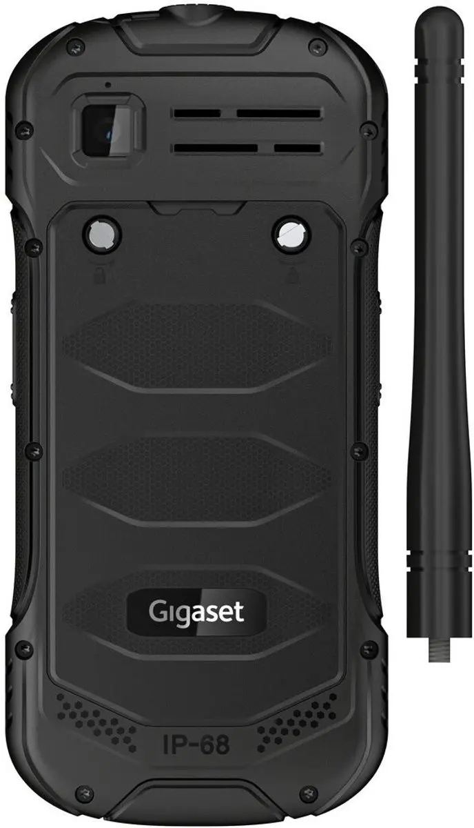 Gigaset GLX8 Active Telefoon & Portofoon 4G - Zwart