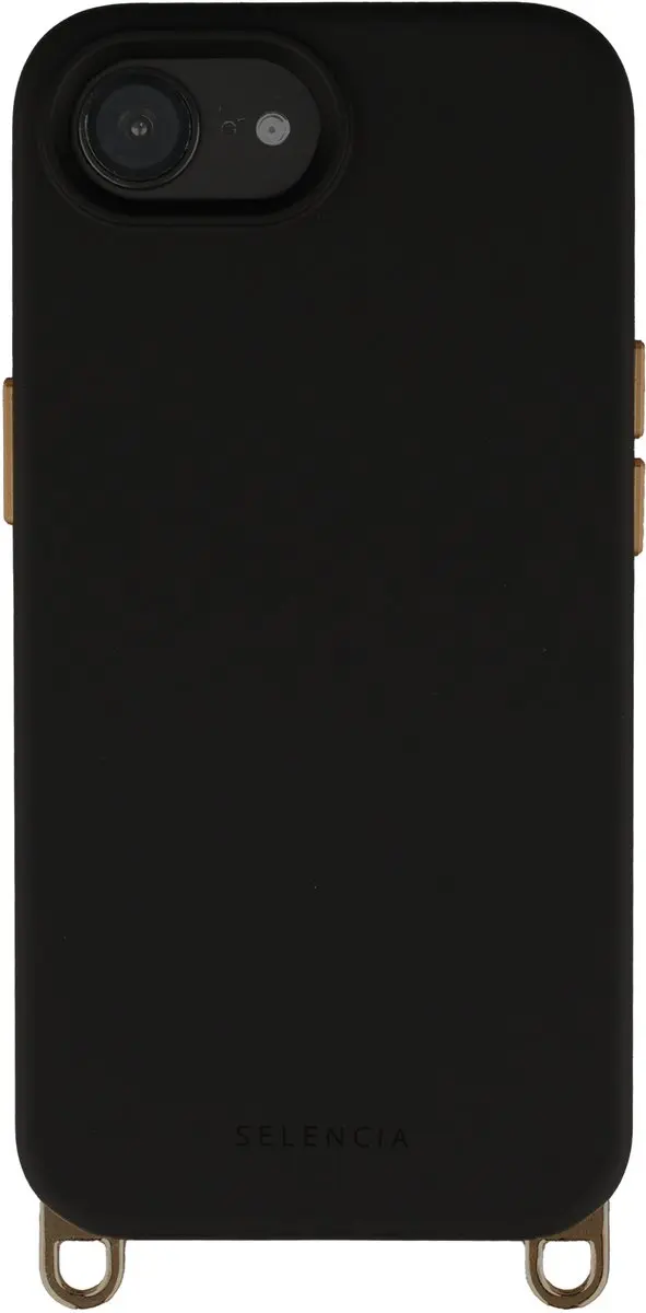 Selencia Hoesje iPhone 17e/16e Rivièra Velvet Black