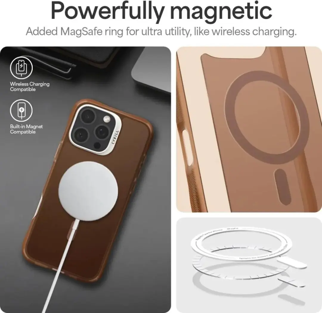 Spigen Hoesje ACS08254 iPhone 16 Pro - MagSafe - Bruin