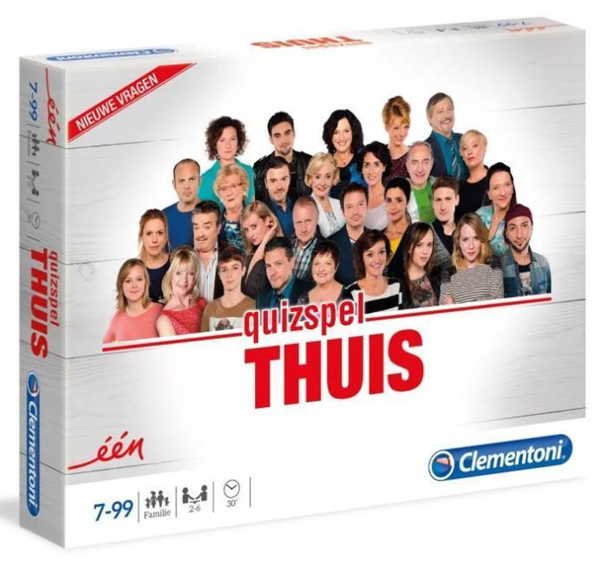 Clementoni Thuis TV Quiz Spel 66708 - Educatief Bordspel - Multicolor