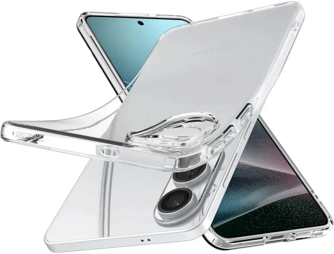 Spigen Crystal Flex Hoesje Samsung Galaxy S25 Edge - Transparant