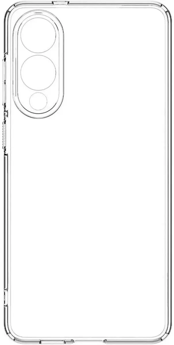 Spigen Crystal Flex Hoesje Samsung Galaxy S25 Edge - Transparant