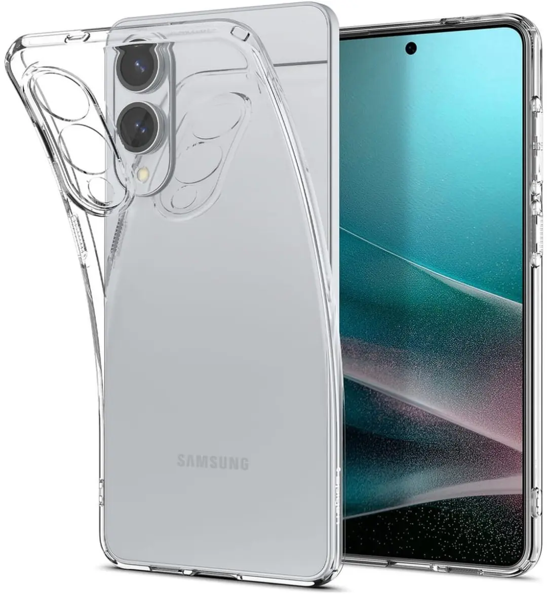 Spigen Crystal Flex Hoesje Samsung Galaxy S25 Edge - Transparant