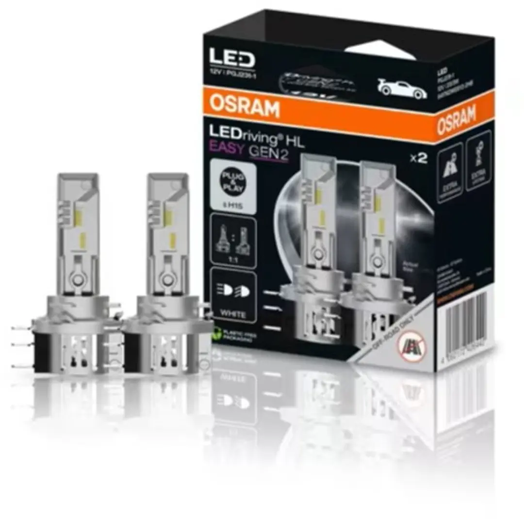 Osram LEDriving HL Easy H15 Gen2 64176DWESY2-2HB