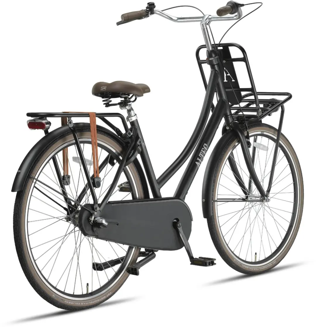 Altec Vintage Damesfiets 28 inch - 3 Versnellingen - Mat Zwart