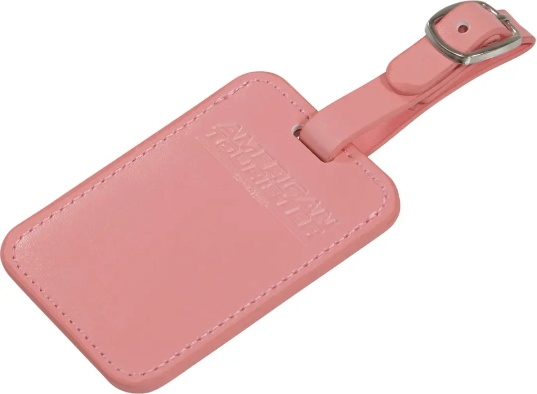 American Tourister Bagage Labels - 2 Stuks - Solar Pink