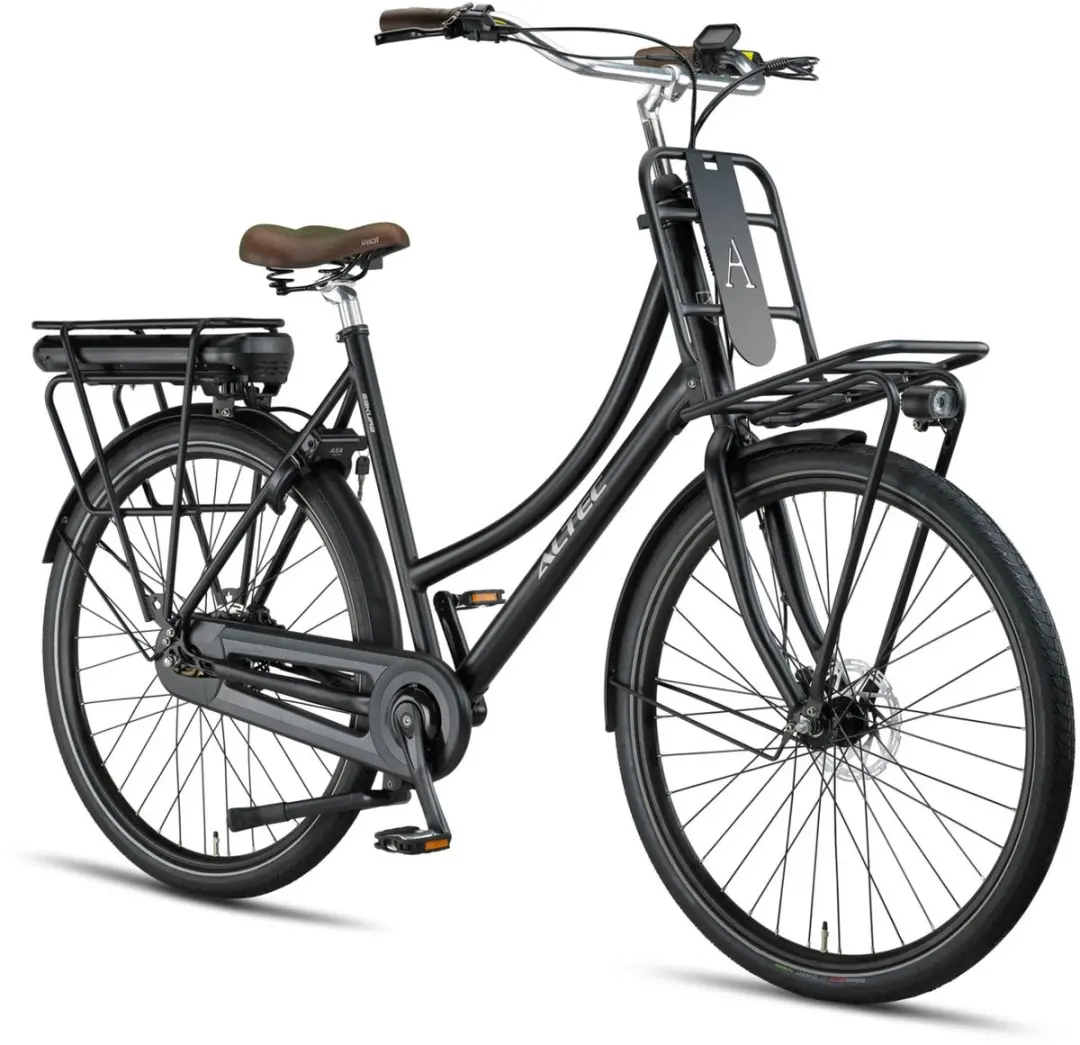 Altec Sakura Elektrische Damesfiets 28 inch - Mat Zwart