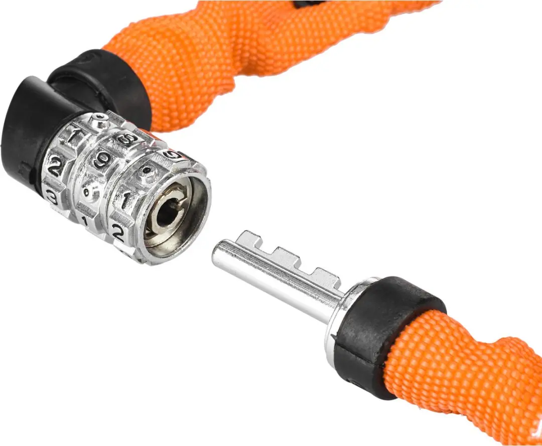 ABUS CD82132 Kettingslot 1200 Web - 60cm - Oranje