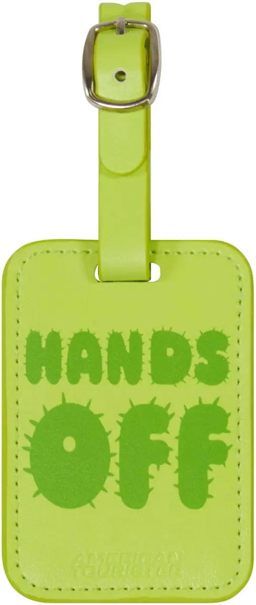 American Tourister Bagage Label Hands Off