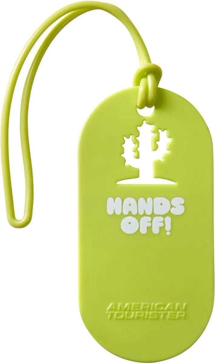 American Tourister Bagage Label Hands Off