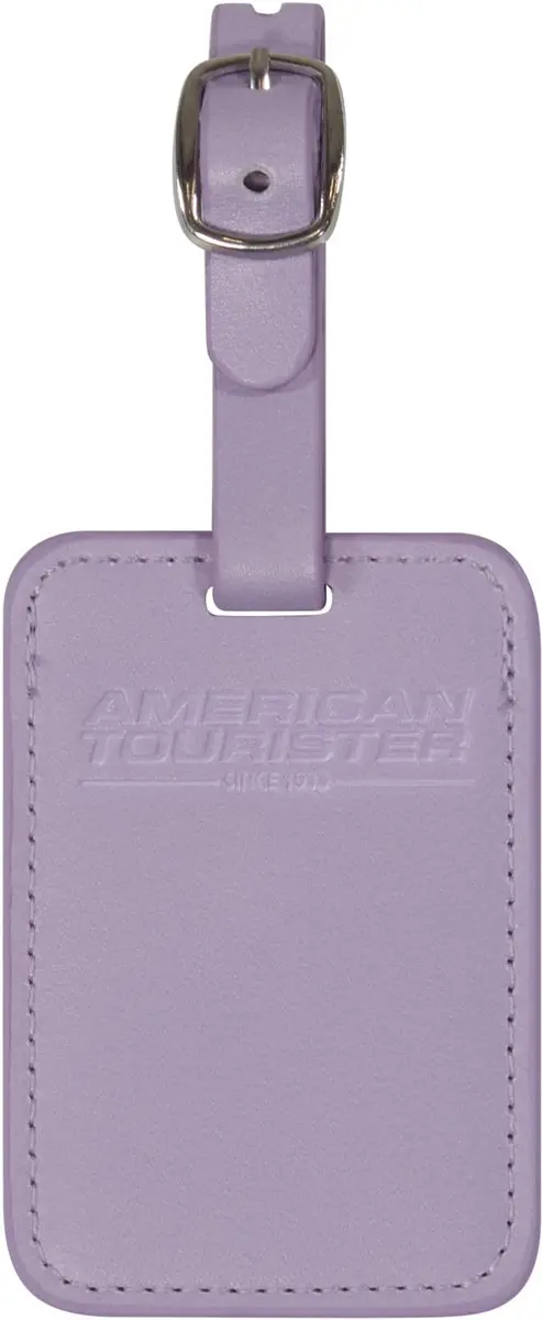 American Tourister Bagage Label Digital Lavender - 2 Stuks