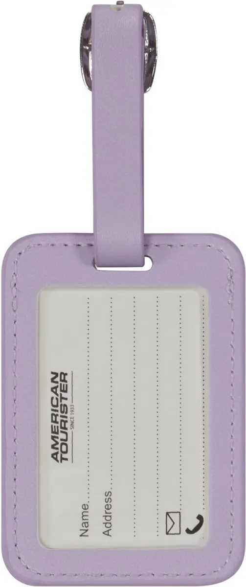 American Tourister Bagage Label Digital Lavender